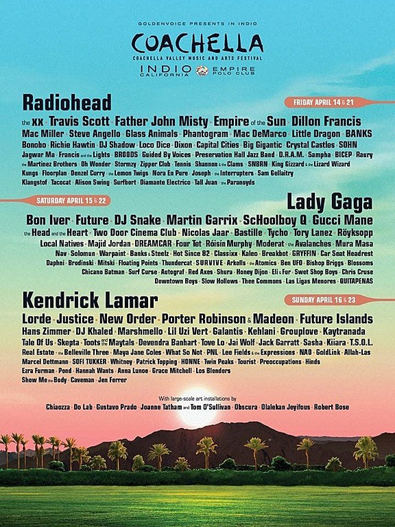 Coachella adds Skepta, Downtown Boys, D.R.A.M. & more; AEG Live changes name