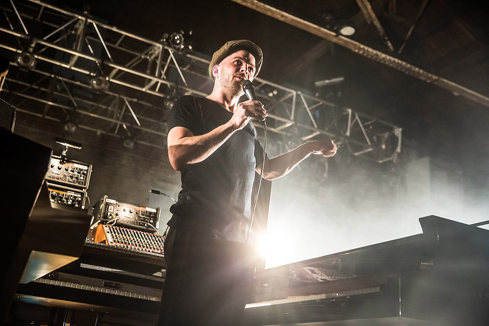Nils Frahm began his tour at Knockdown Center (pics)