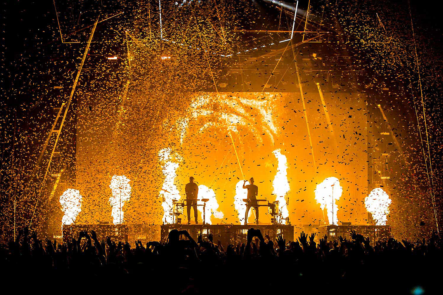 ODESZA brought lasers, guests & more to Barclays Center (pics, video)