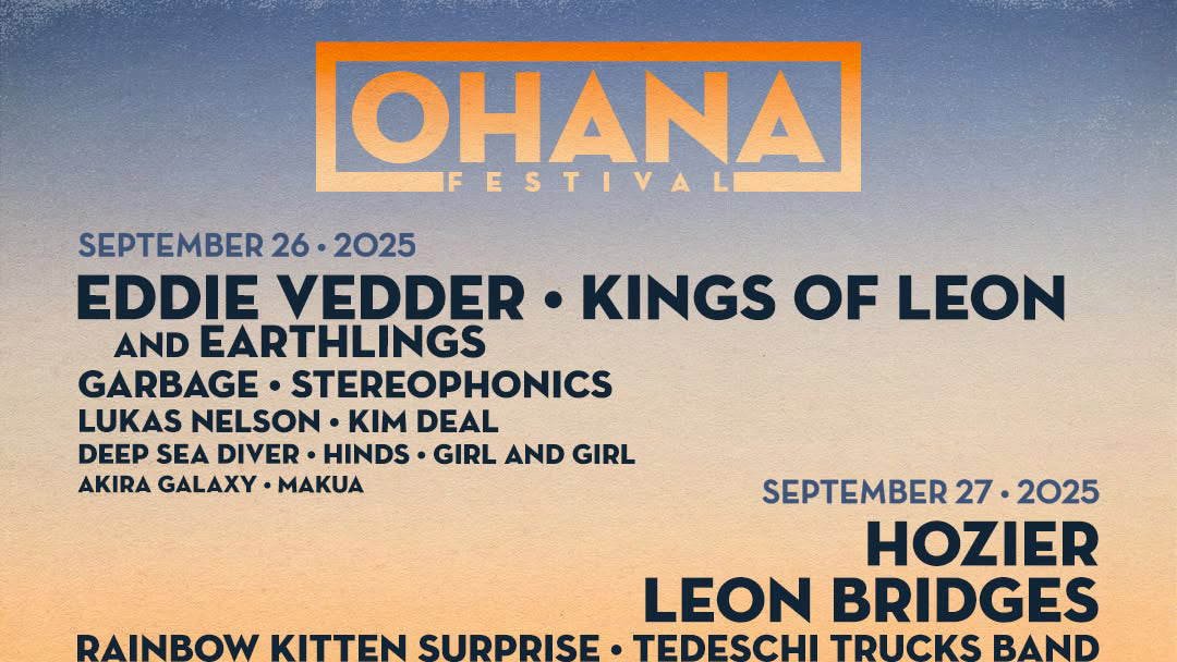 Ohana Festival 2025 (Green Day, Eddie Vedder, Kim Deal, Leon Bridges, Wet Leg, Mannequin Pussy, more)