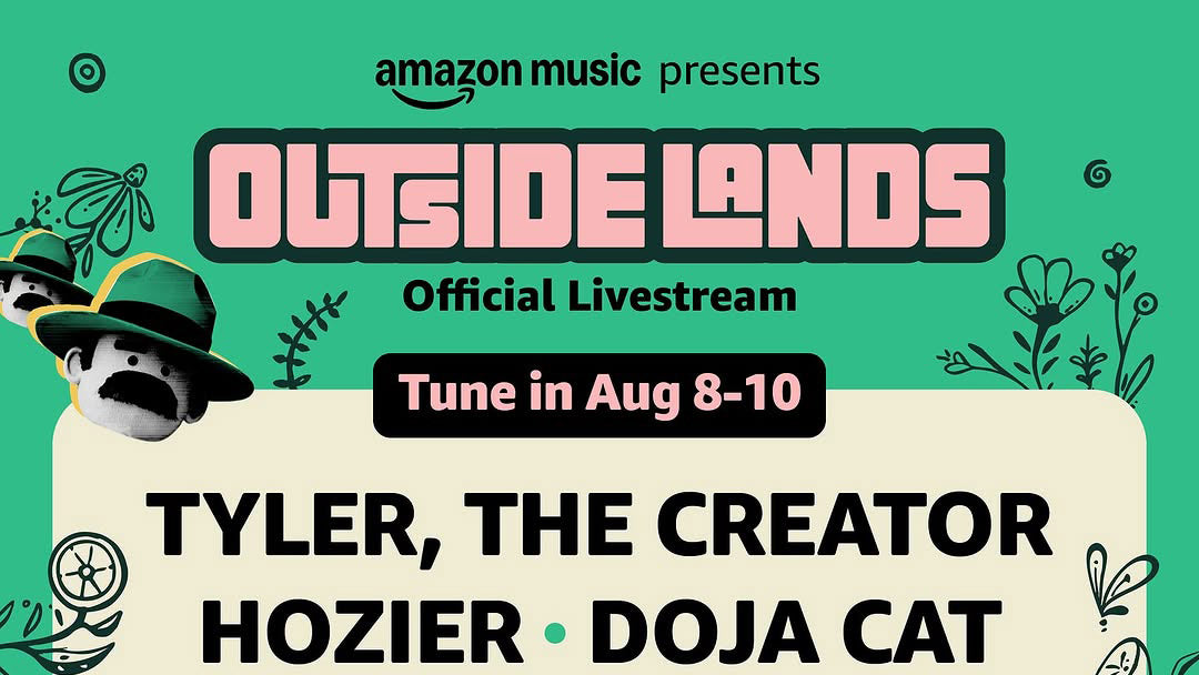 Outside Lands 2025 livestream schedule