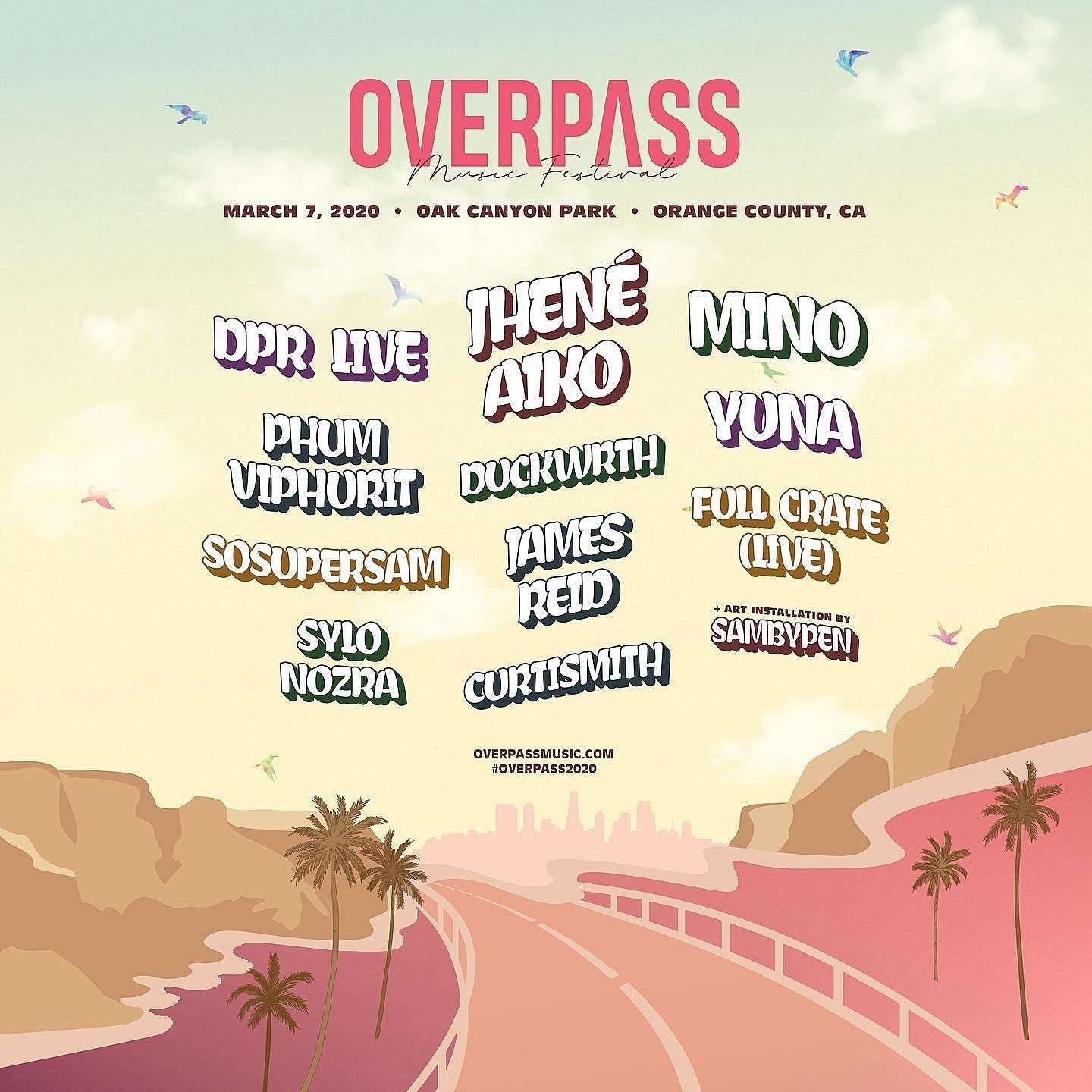 CA’s Overpass Music Festival postponed because of coronavirus