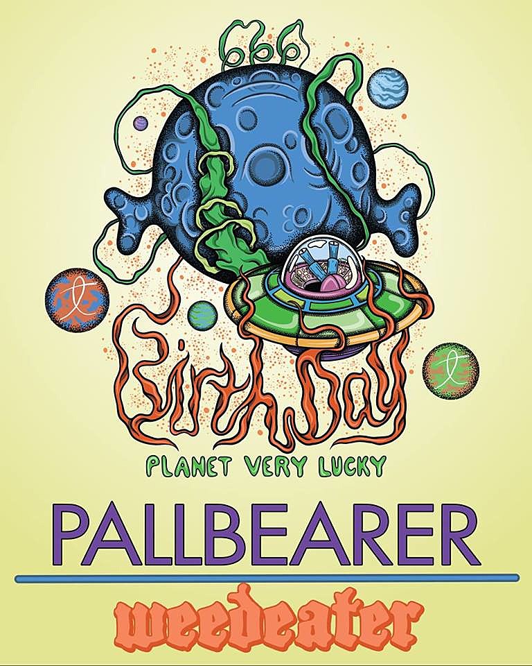 Pallbearer performing ‘Sorrow and Extinction’ in Philly with Weedeater