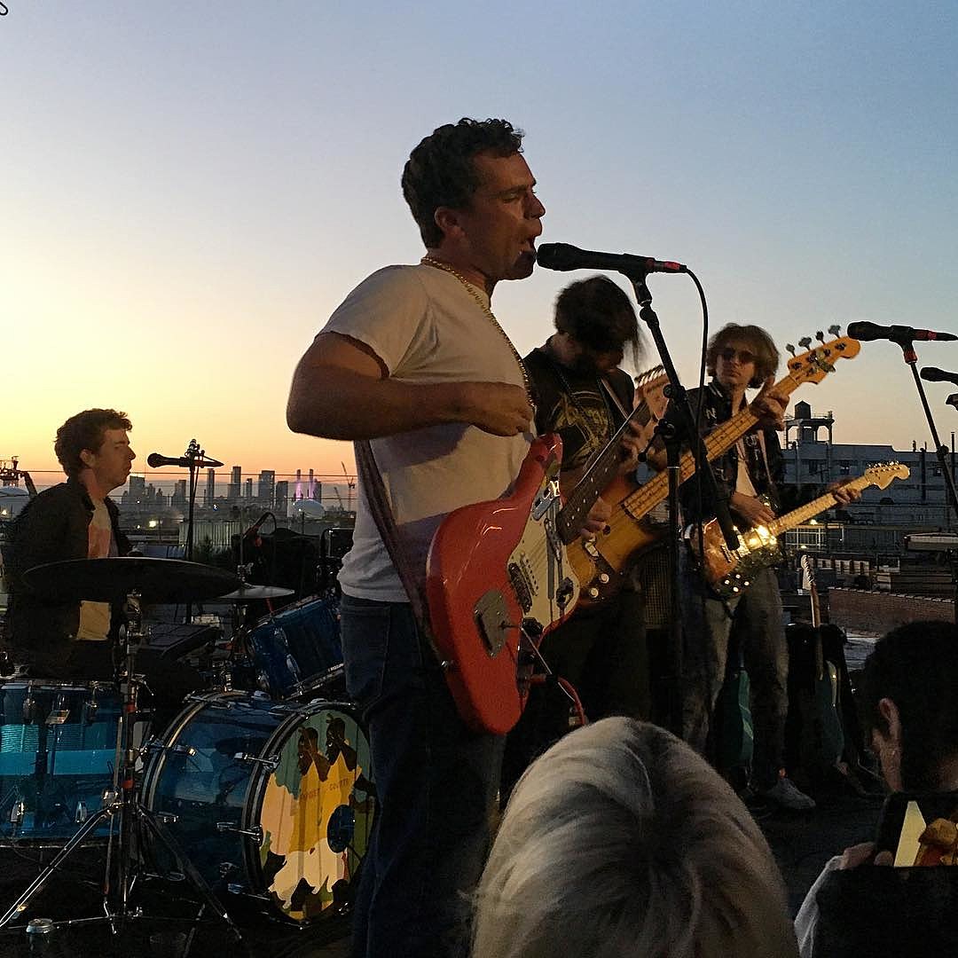 Parquet Courts wrapped up their NYC “Land, Sea & Air” run on Elsewhere’s roof (review, setlist, video)