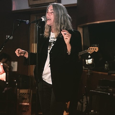 Patti Smith performed ‘Horses’ in full to a celeb-filled audience at Electric Lady Studios (which celebrated its 45th anniversary)