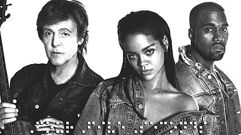Paul McCartney, Kanye West & Rihanna share video, playing the Grammys (like Madonna, AC/DC & more)
