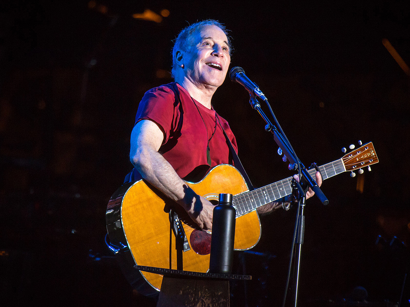 Paul Simon playing ‘Live From Here with Chris Thile’ in NYC