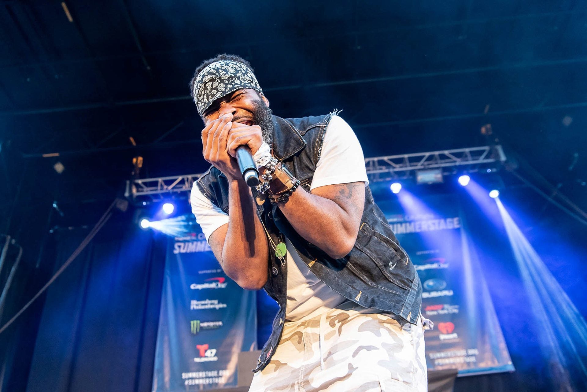 Pharoahe Monch celebrated ‘Internal Affairs,’ brought out Prince Po at SummerStage show (pics)