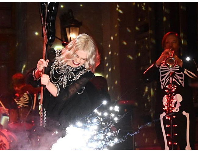 Phoebe Bridgers’ smashed SNL guitar is up for auction, via GLAAD