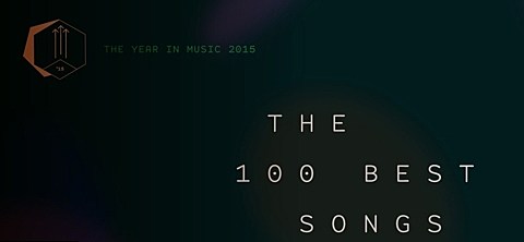 Pitchfork’s Top 100 Songs of 2015