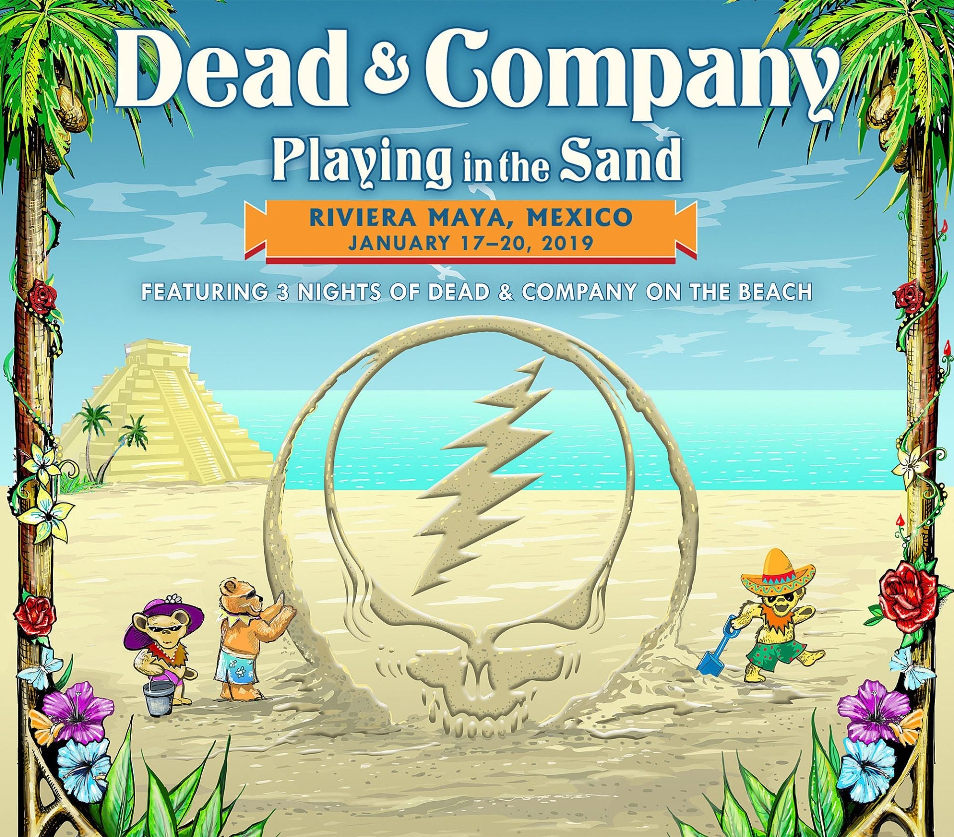 Dead & Co announce Playing in the Sand 2019; Bob Weir expands trio tour