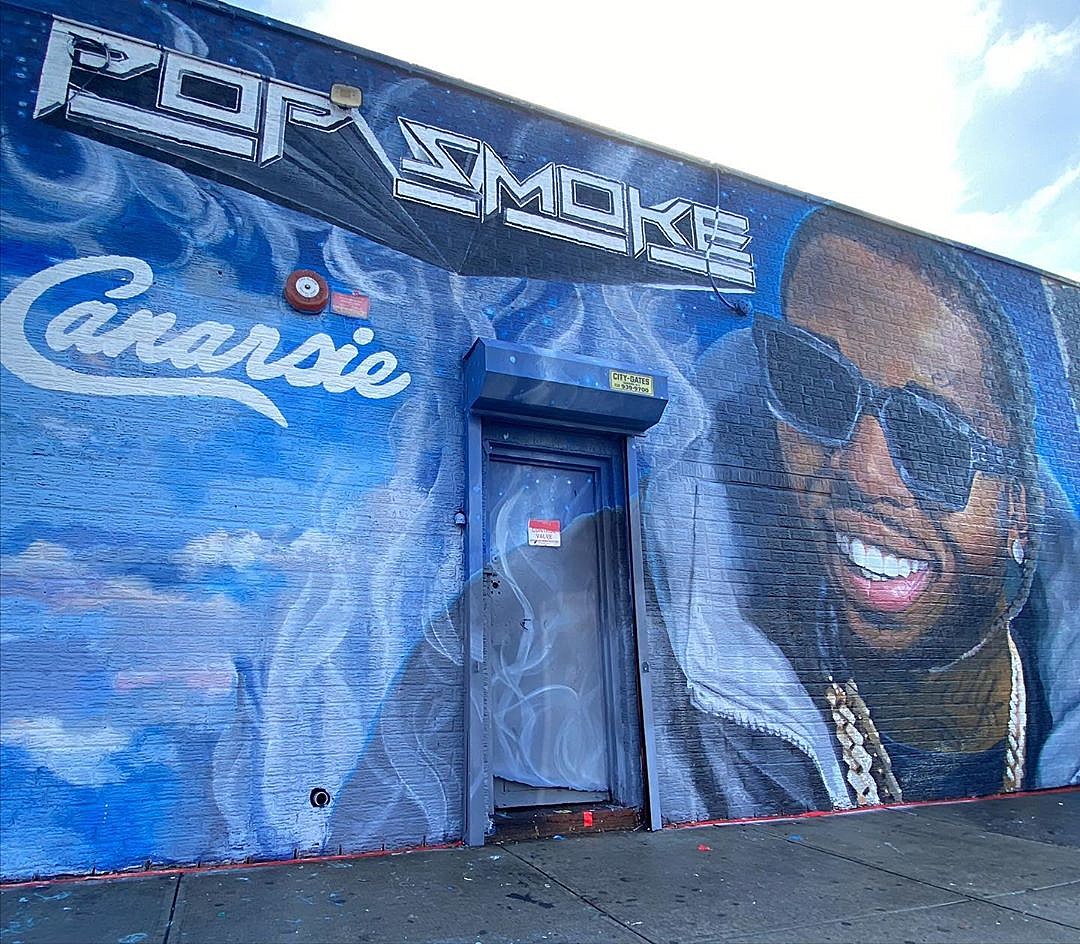 Pop Smoke honored with mural in Canarsie, Brooklyn