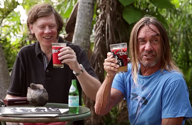 Iggy Pop and Thurston Moore shoot the breeze, jam in new video (watch)