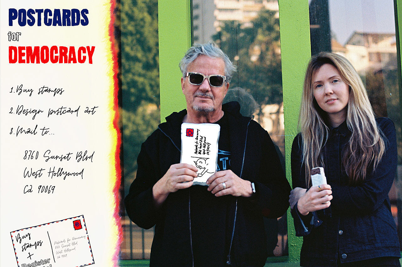 Devo’s Mark Mothersbaugh & Beatie Wolfe launch art project supporting USPS