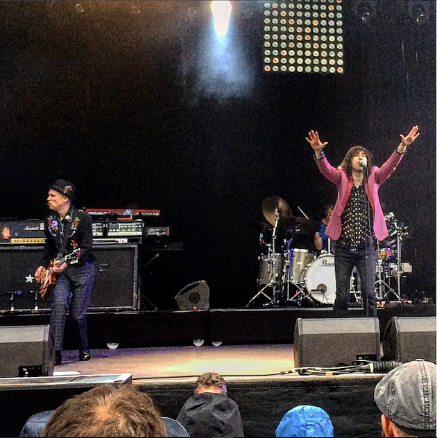 Primal Scream’s Bobby Gillespie hospitalized after falling off stage in Switzerland