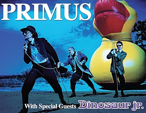Primus & Dinosaur Jr announce tour (BrooklynVegan presale for NJ & NYC included)