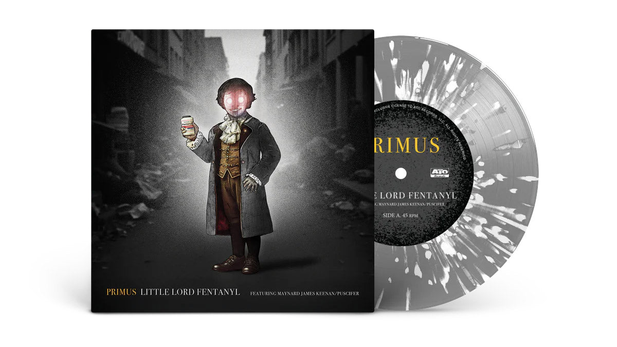 New exclusive vinyl: Primus’ “Little Lord Fentanyl” ft. Maynard James Keenan on splatter 7″