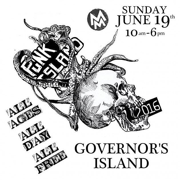 Punk Island happens on Governors Island in June; benefit show tonight with Legs McNeil