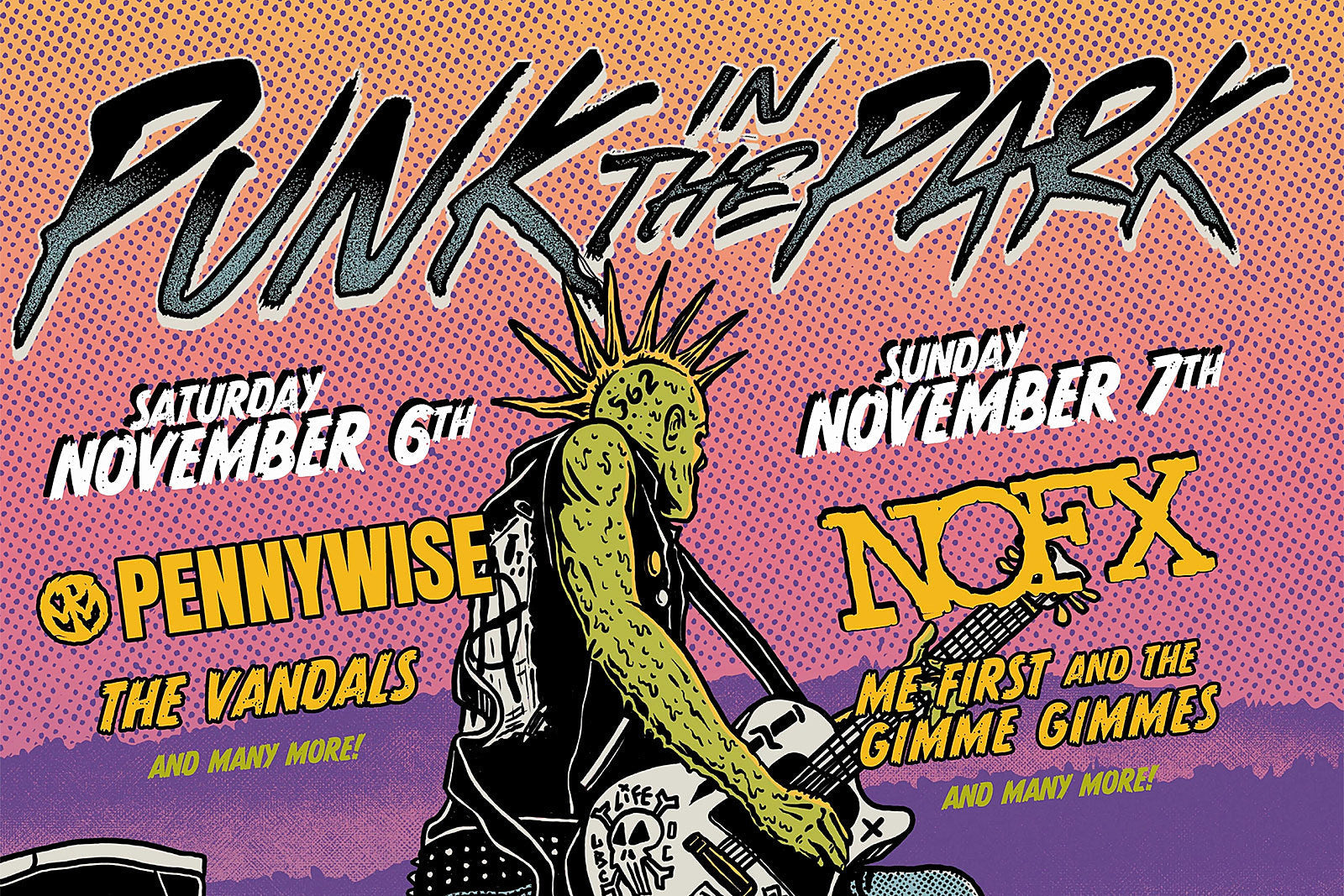 Punk in the Park announces fall dates w/ NOFX, Pennywise, more