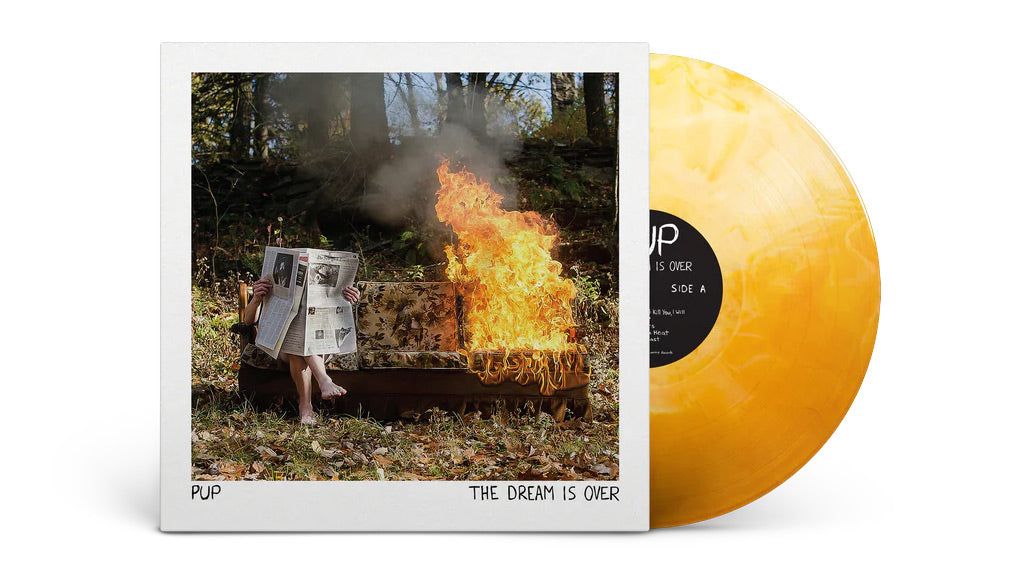 New exclusive vinyl: PUP’s The Dream is Over (Orange Creamsicle LP w/ lenticular cover)