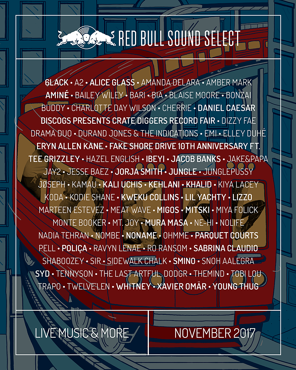 Red Bull throwing 30 Days In Chicago (Young Thug, Migos, Mitski & much more)