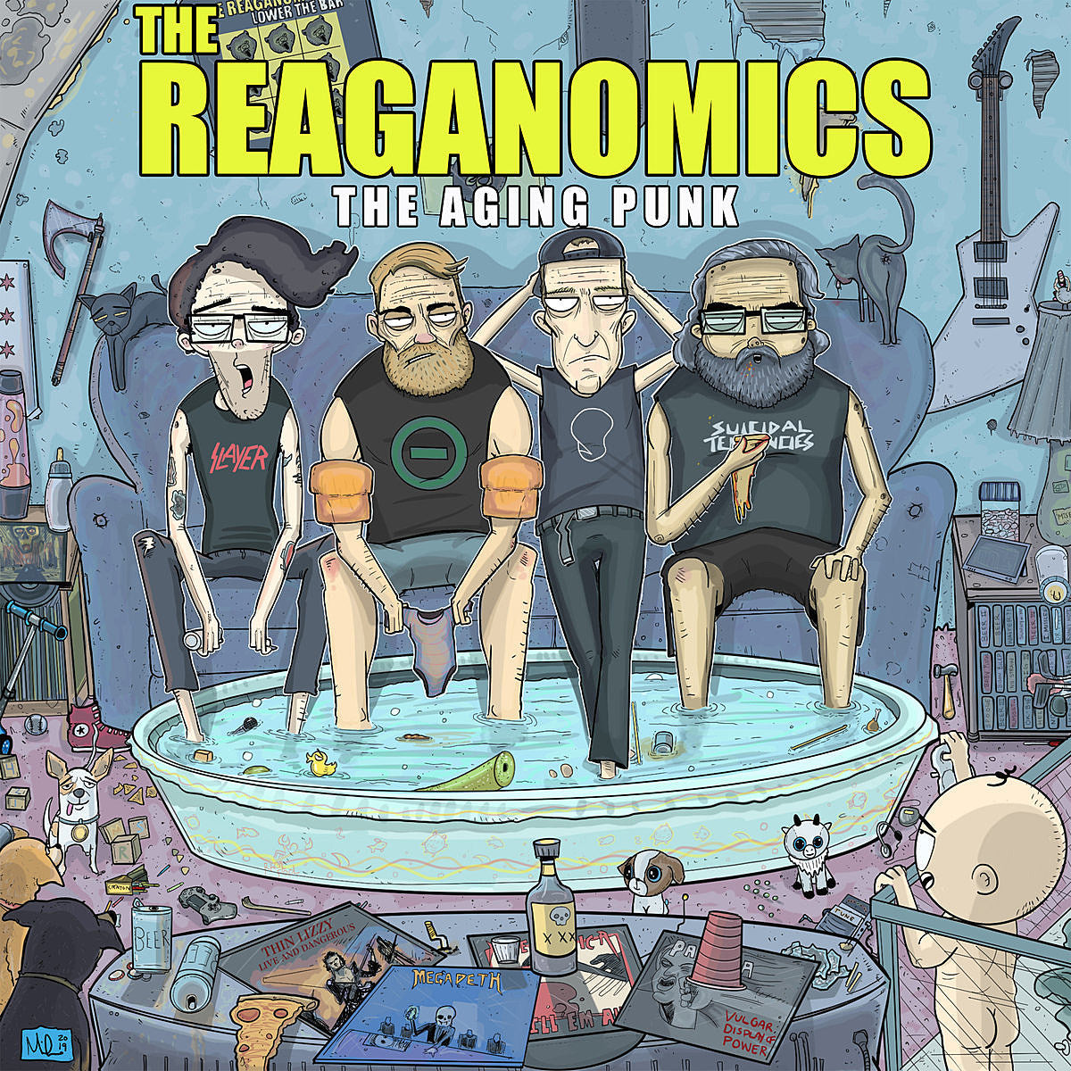The Reaganomics releasing ‘The Aging Punk’ (watch the “Grown Ass Man” video)