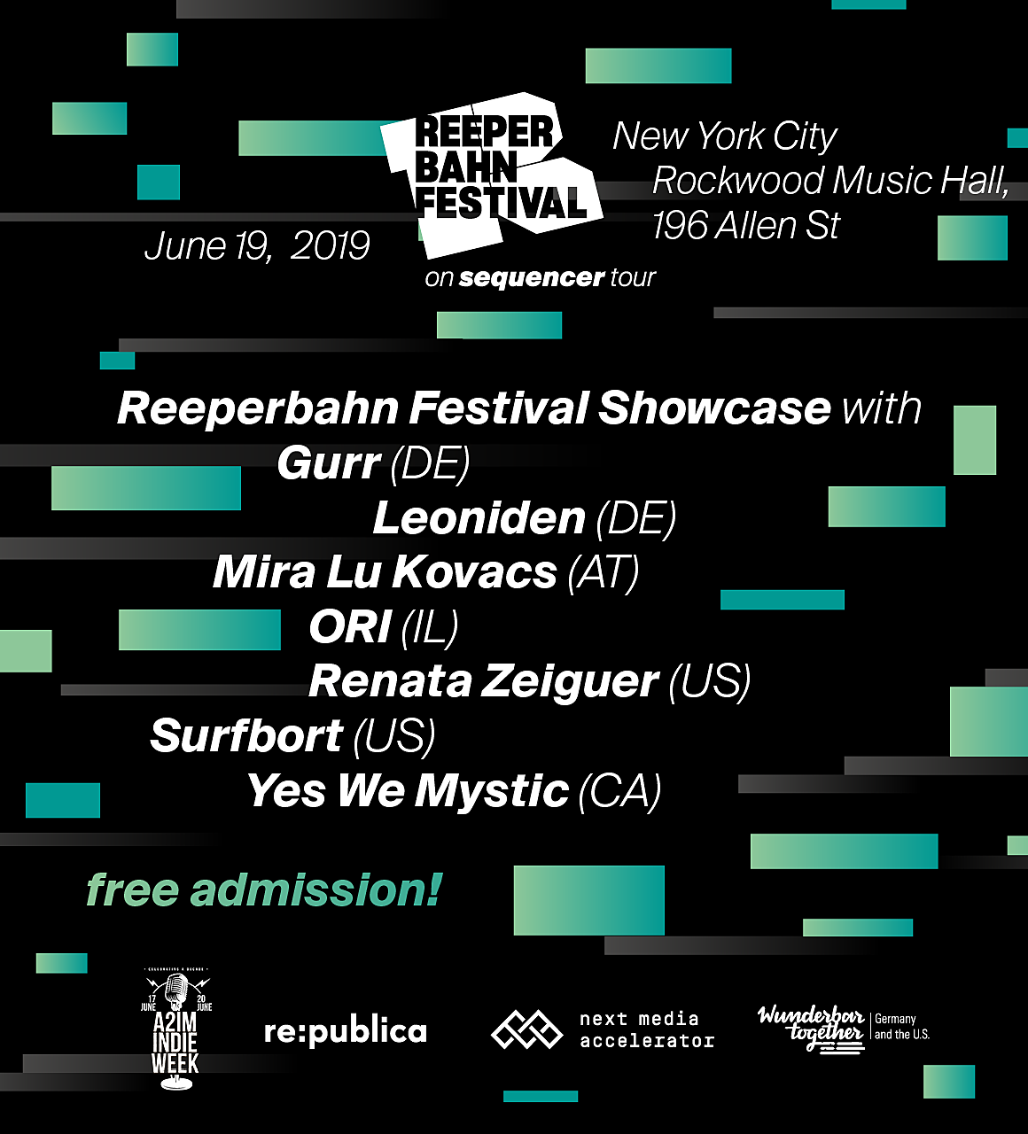 Surfbort, Gurr & more playing free Reeperbahn fest A2IM showcase in NYC this week