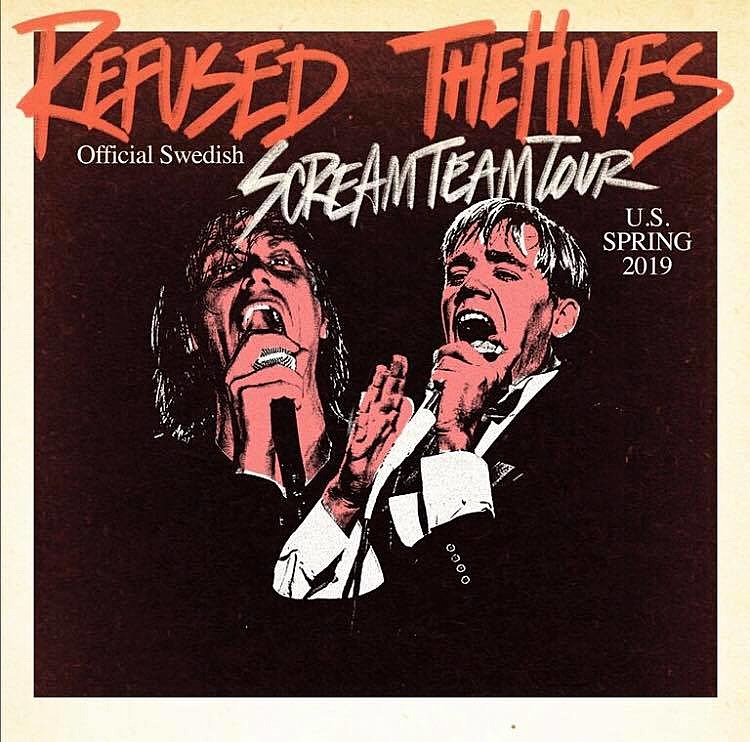 Refused and The Hives announce 2019 U.S. tour together