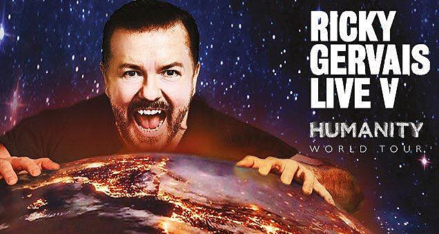 Ricky Gervais expands “Humanity” tour, including additional NYC & L.A. shows