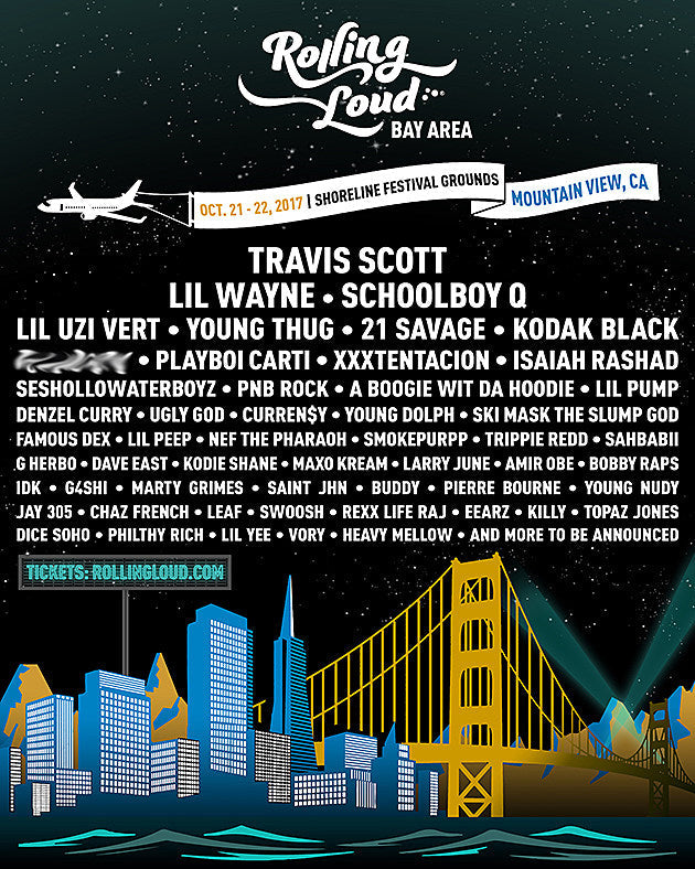 Travis Scott, Schoolboy Q & more to play Rolling Loud Bay Area 2017 (lineup)