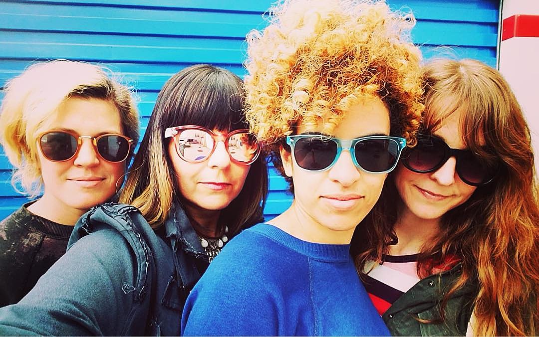 Roseblood is Kathy from The Thermals’ new band; Janet Weiss is drumming!