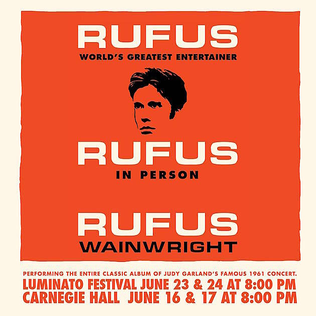 Rufus Wainwright releasing Shakespeare tribute LP ft. Florence & more, performing ‘Judy at Carnegie Hall’ again in June