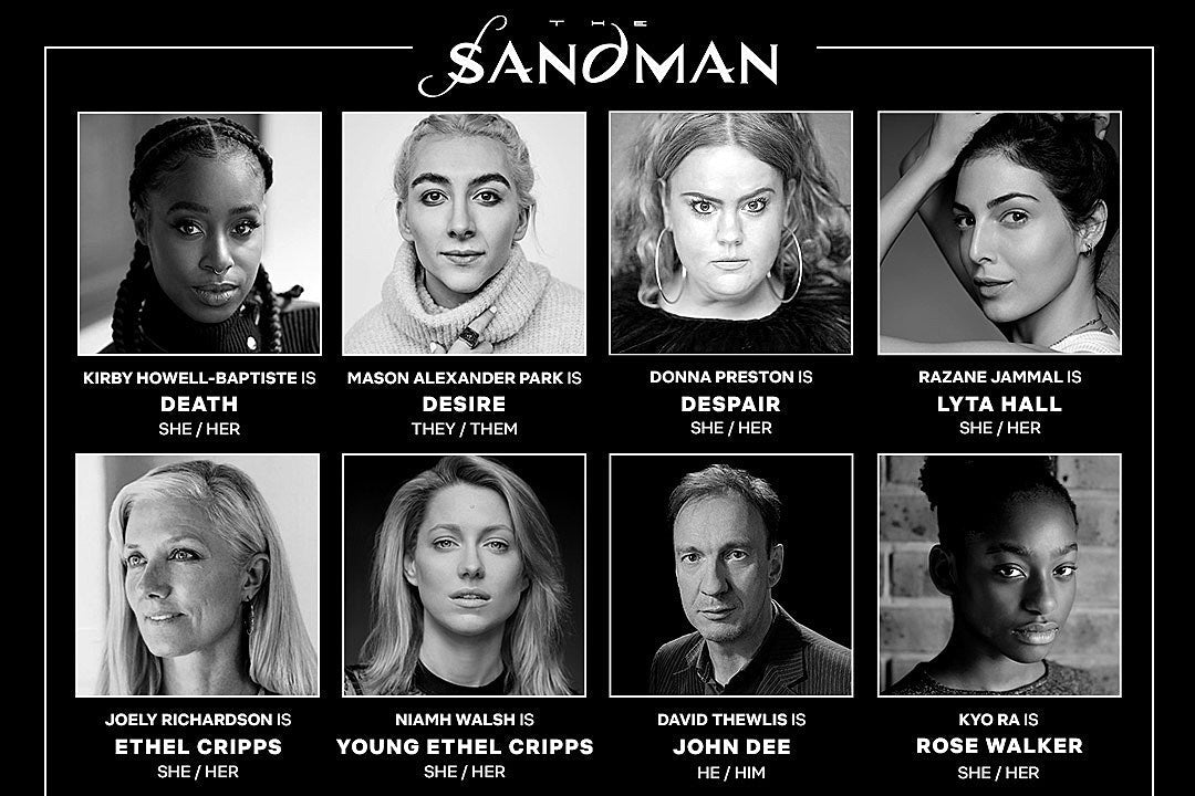 Netflix’s Sandman adaptation adds Patton Oswalt, Stephen Fry & more to cast