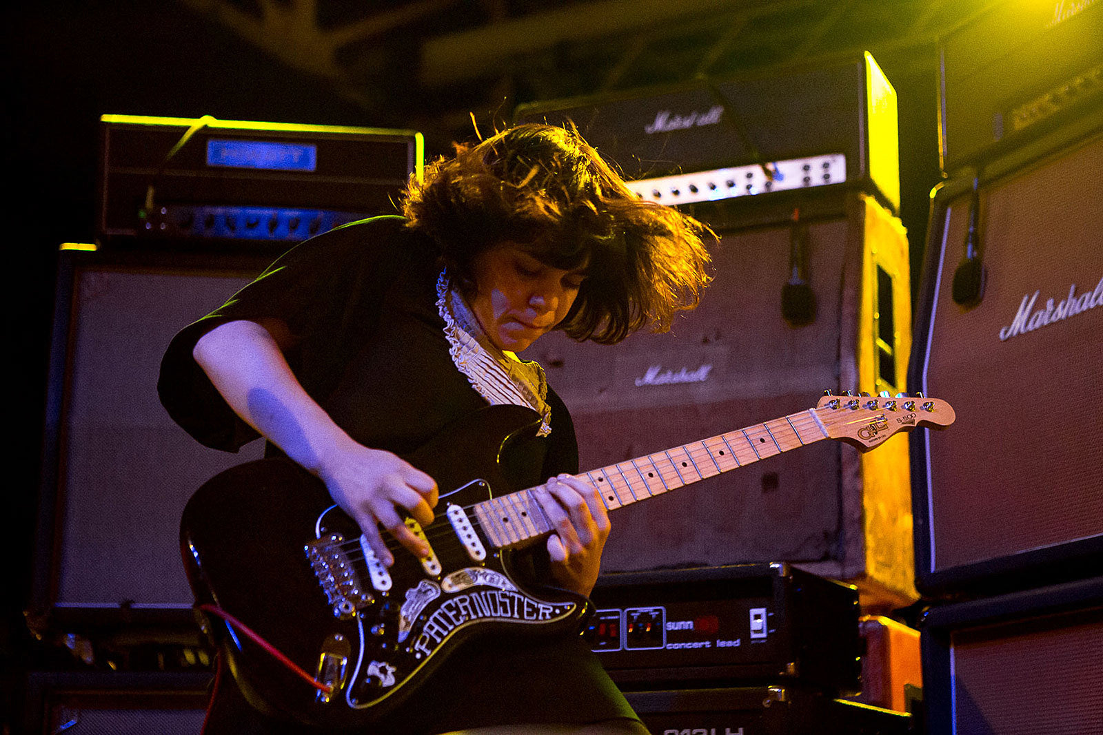 Screaming Females playing Market Hotel after NAMF, before Champagne Jam