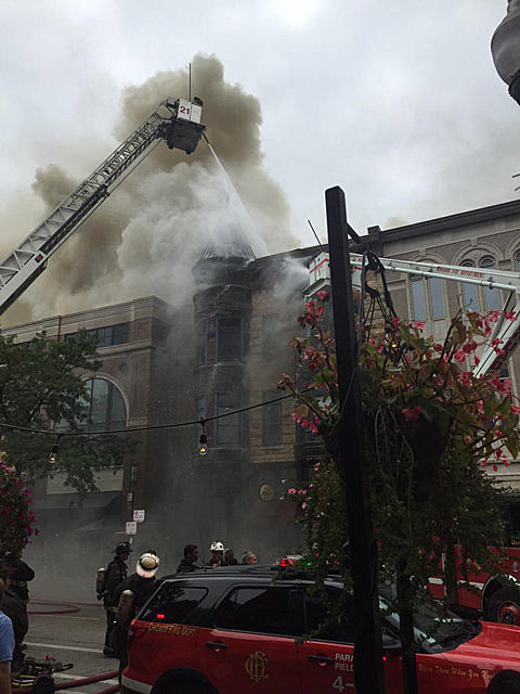 Second City building burned in Old Town fire: offices destroyed but theatre intact; iO pitching in