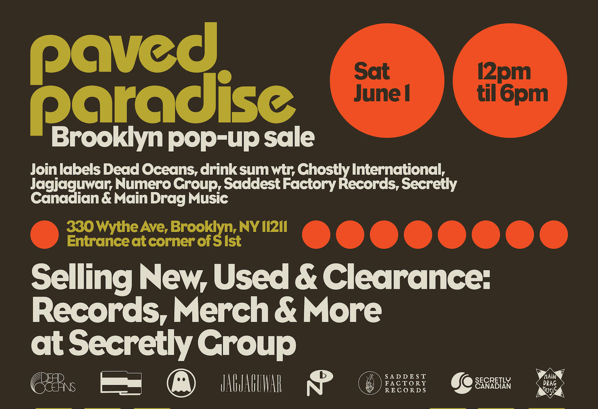 Secretly Group having a pop-up sale at their Brooklyn HQ this weekend