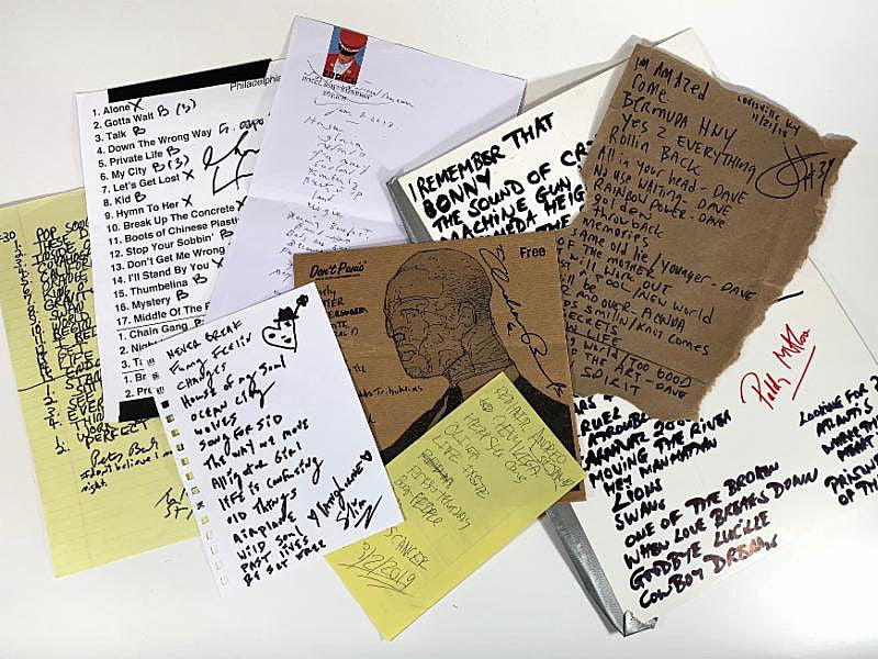 Nine Inch Nails, Wilco, R.E.M., Janelle Monae, Patti Smith & more contribute setlists for charity auction