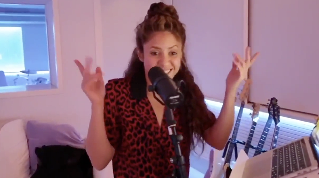 Shakira covered Green Day’s “Basket Case”