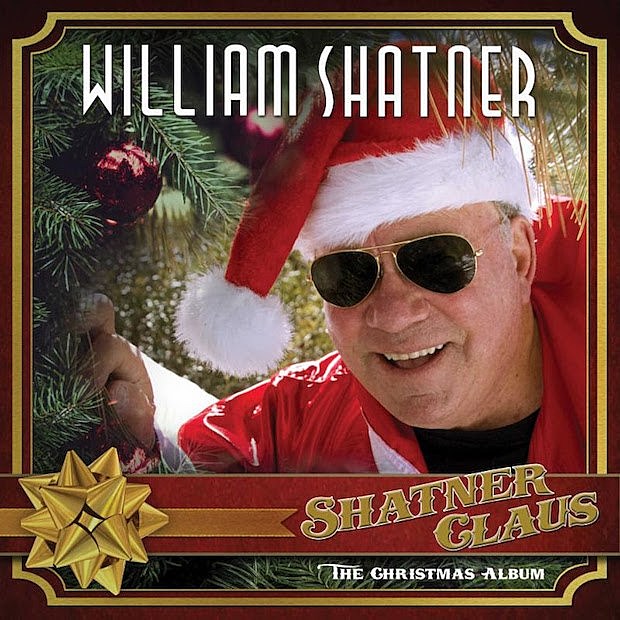 listen to William Shatner & Iggy Pop sing “Silent Night”