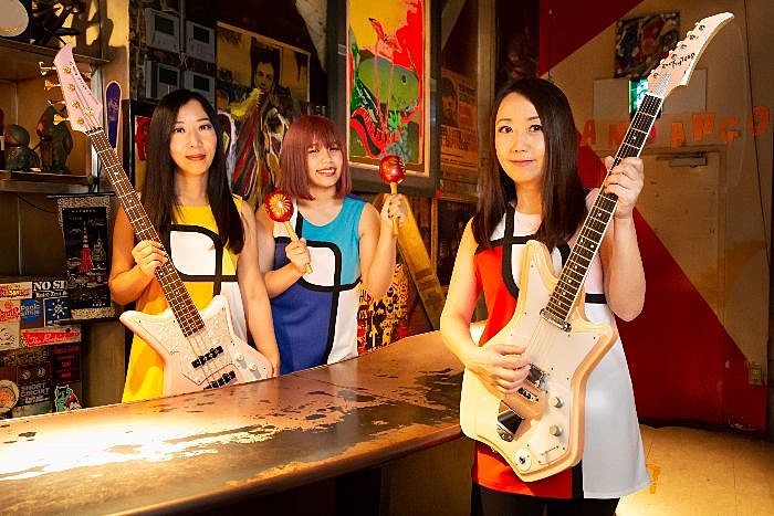 Shonen Knife made a video for “Sweet Candy Power,” touring North America
