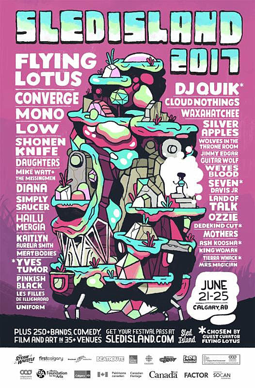 Mike Watt, DJ Quik, Shonen Knife & more added to 2017 Sled Island fest lineup