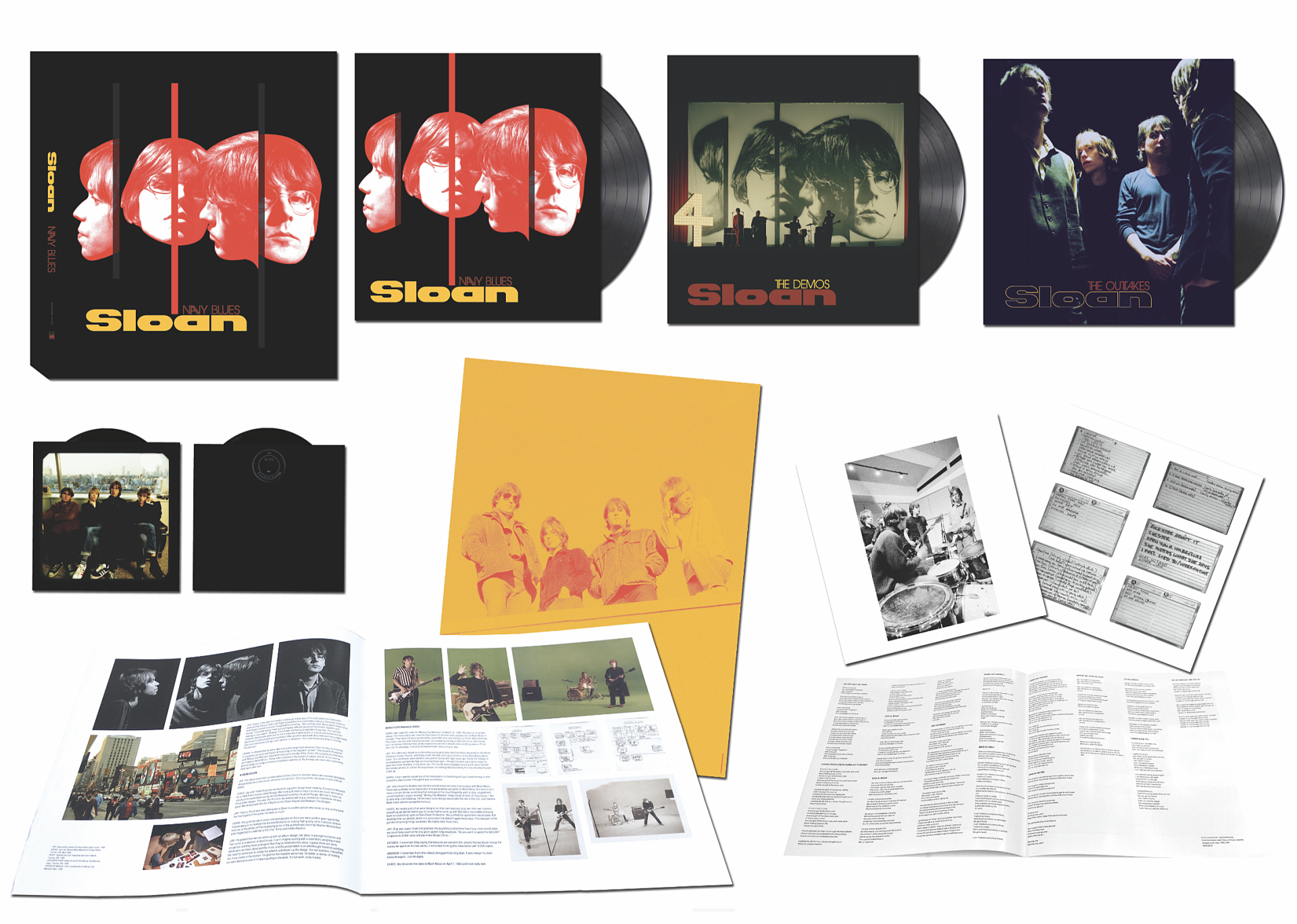 Sloan detail deluxe ‘Navy Blues’ box set
