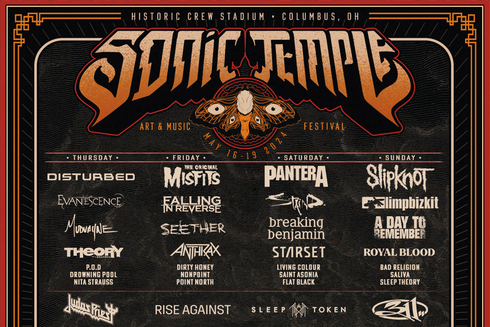 Sonic Temple 2024 lineup: Misfits, L7, Pantera, Gel, Slipknot, Judas Priest, Slayer’s Kerry King & more