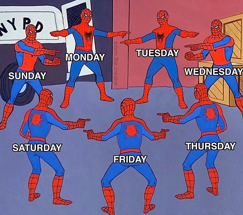 What’s going on Saturday? (Zero Zip Zilch Nada. Stay home.)
