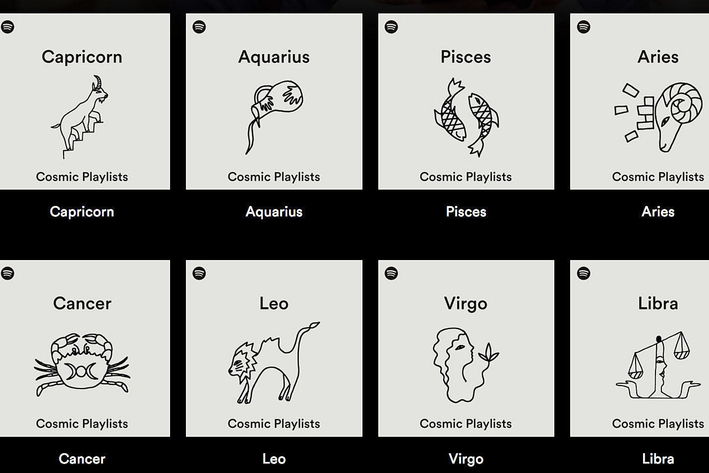 Spotify releases horoscope-themed playlists
