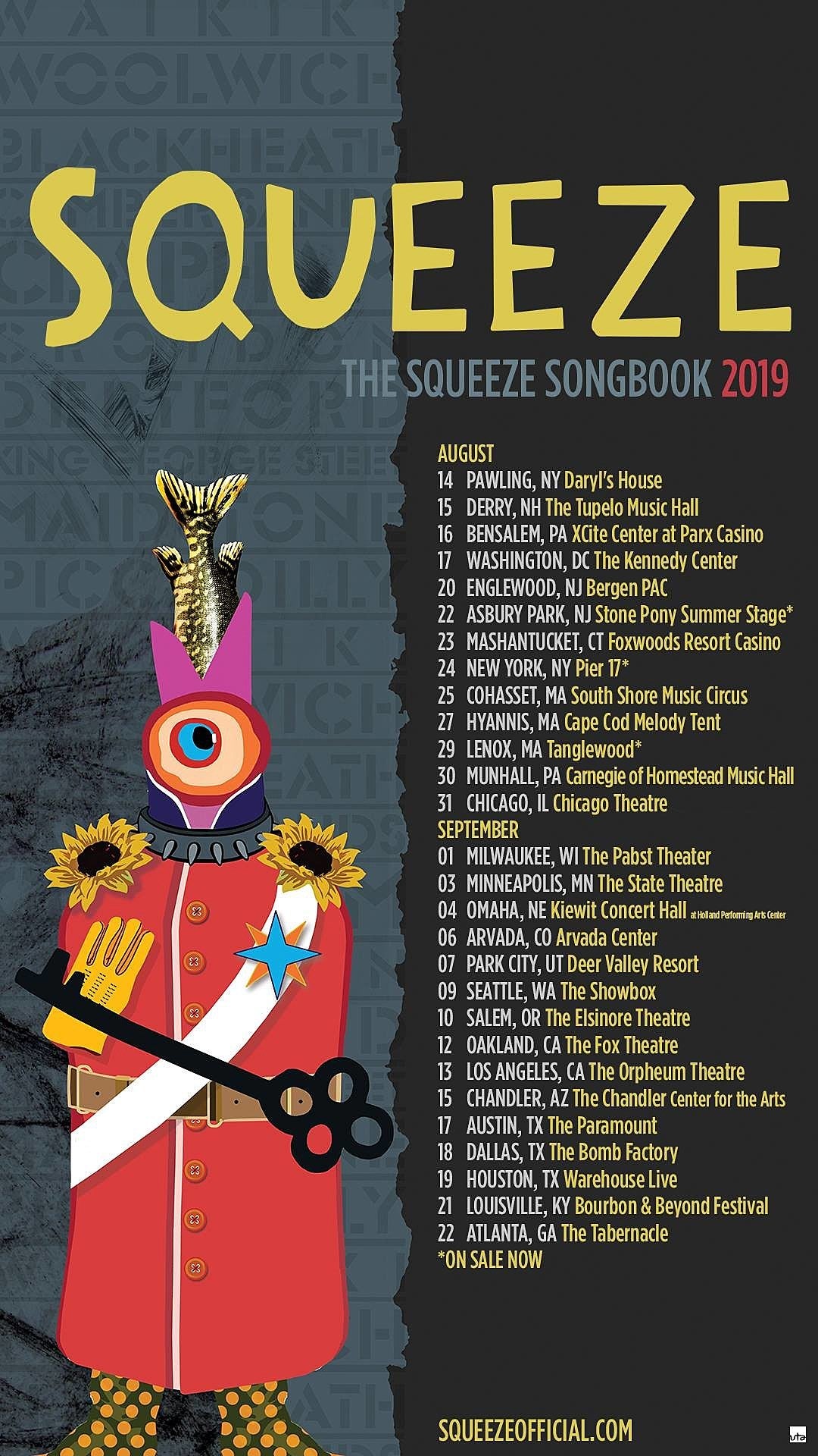 Squeeze announce “Difford & Tilbrook Songbook” North American tour