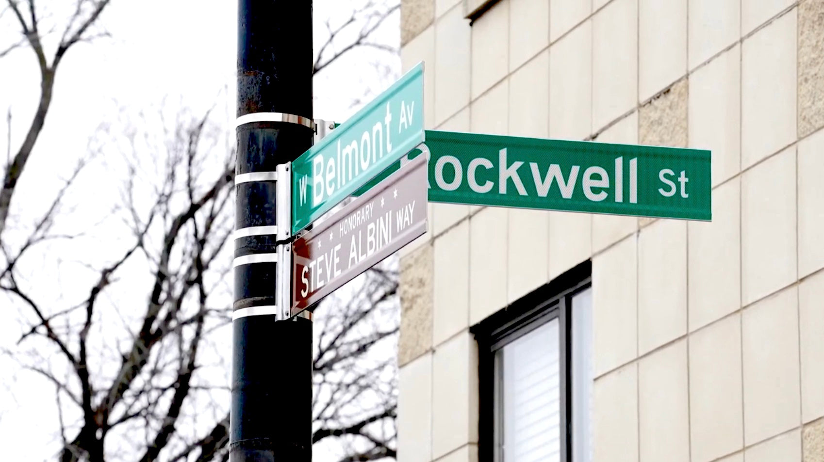 Steve Albini Way unveiled in Chicago; watch Kim Deal speak at the ceremony, and Jeff Tweedy, Fred Armisen & Mekons’ play the afterparty at Electrical Audio
