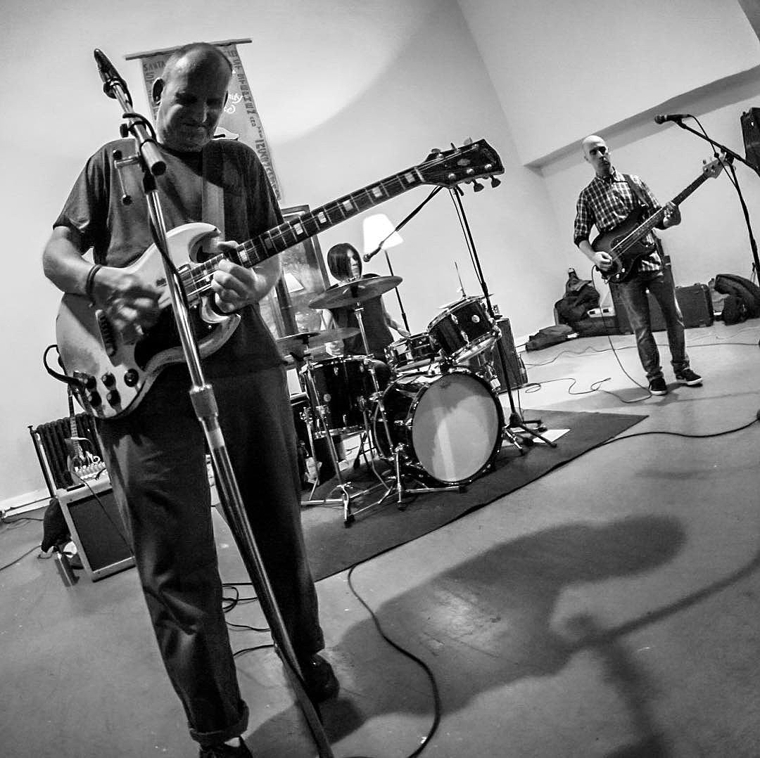 Ian MacKaye, Joe Lally & Amy Farina’s band played their first show (pics)