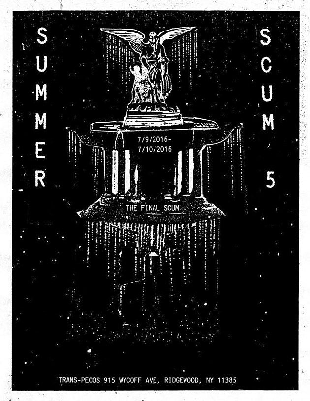 Drew McDowall, Rectal Hygienics, Pharmakon, Humanbeast & more playing Summer Scum 5 (lineup)