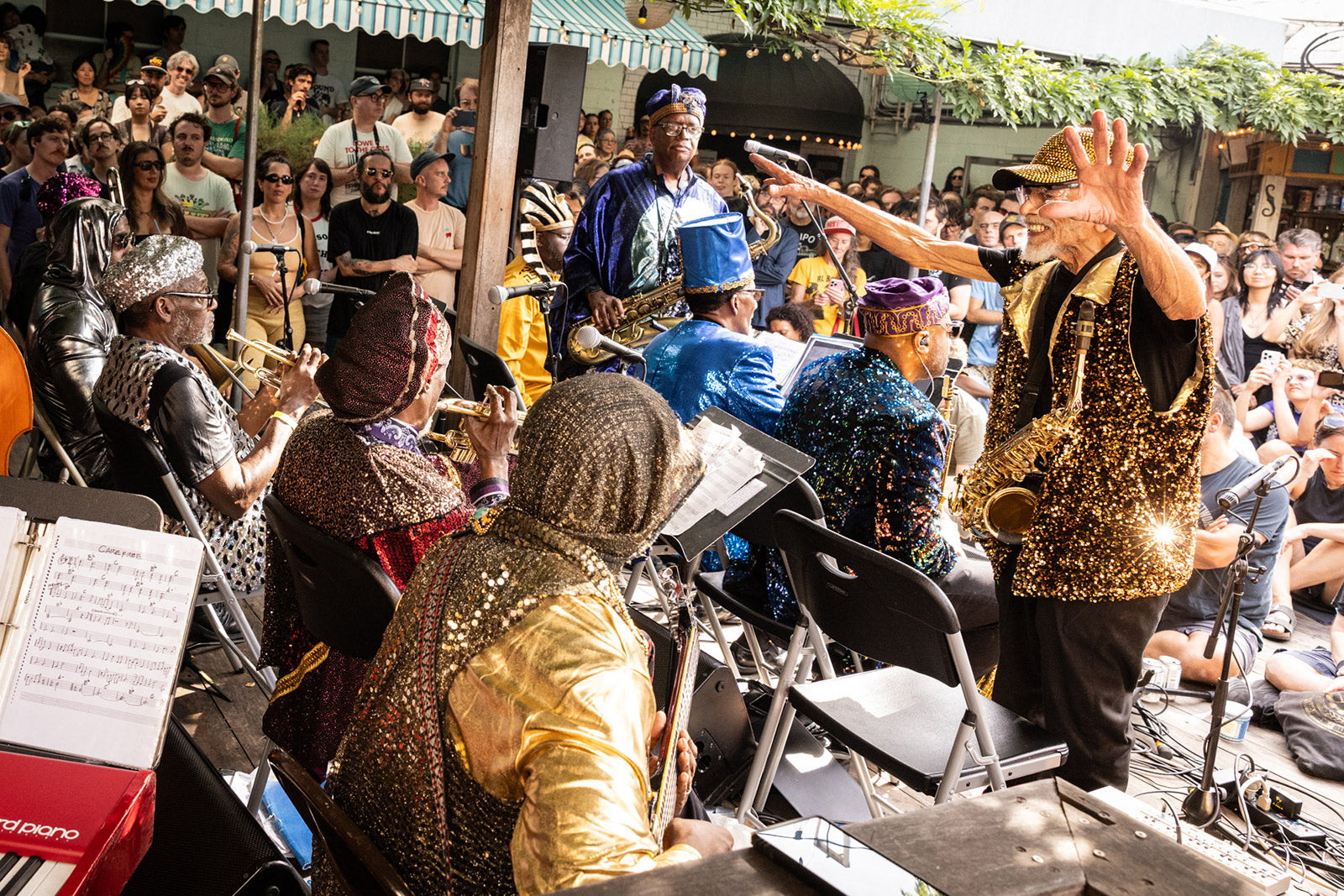 Sun Ra Arkestra closed out Union Pool’s Summer Thunder series (pics)
